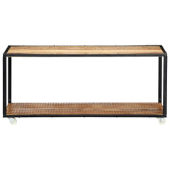 248104 vidaXL Coffee Table 90x50x40 cm Solid Reclaimed Wood 2