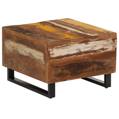 Coffee Table 50x50x35 cm Solid Reclaimed Wood