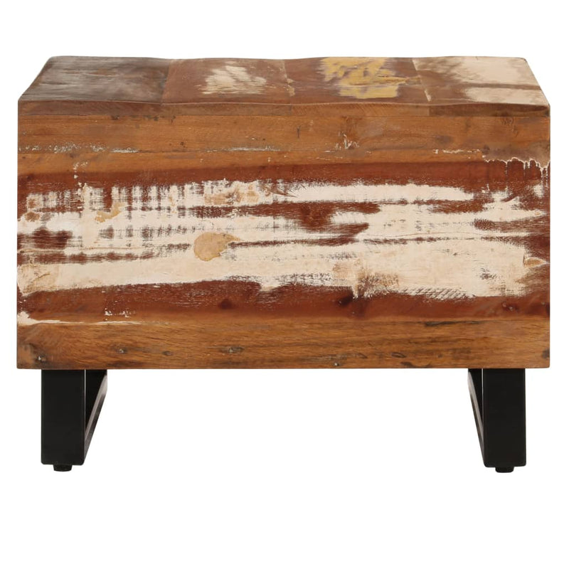 Coffee Table 50x50x35 cm Solid Reclaimed Wood