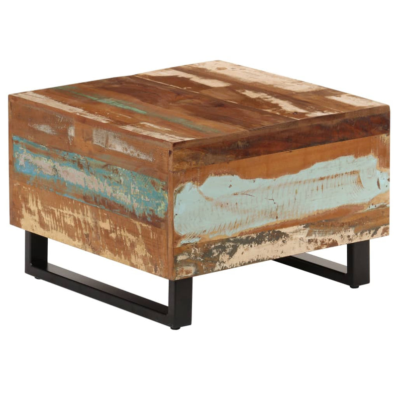 Coffee Table 50x50x35 cm Solid Reclaimed Wood