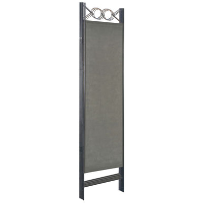 5-Panel Room Divider Anthracite 200x180 cm