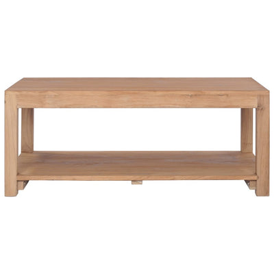 Coffee Table 100x50x40 cm Solid Teak Wood