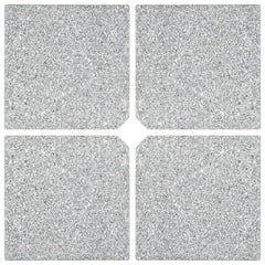 vidaXL Umbrella Weight Plates 4 pcs Grey Granite Square 100 kg 3