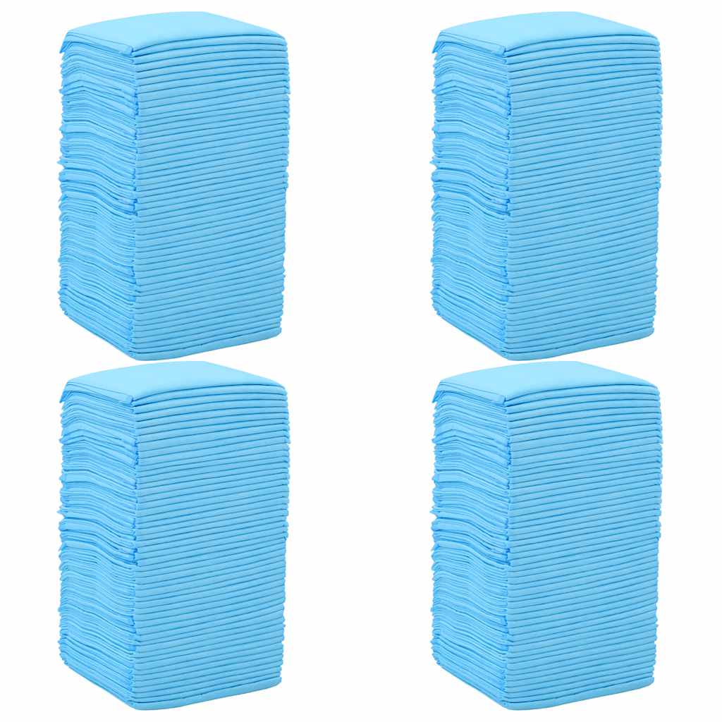 vidaXL Pet Training Pad | Set of 200 | Blue and White 4