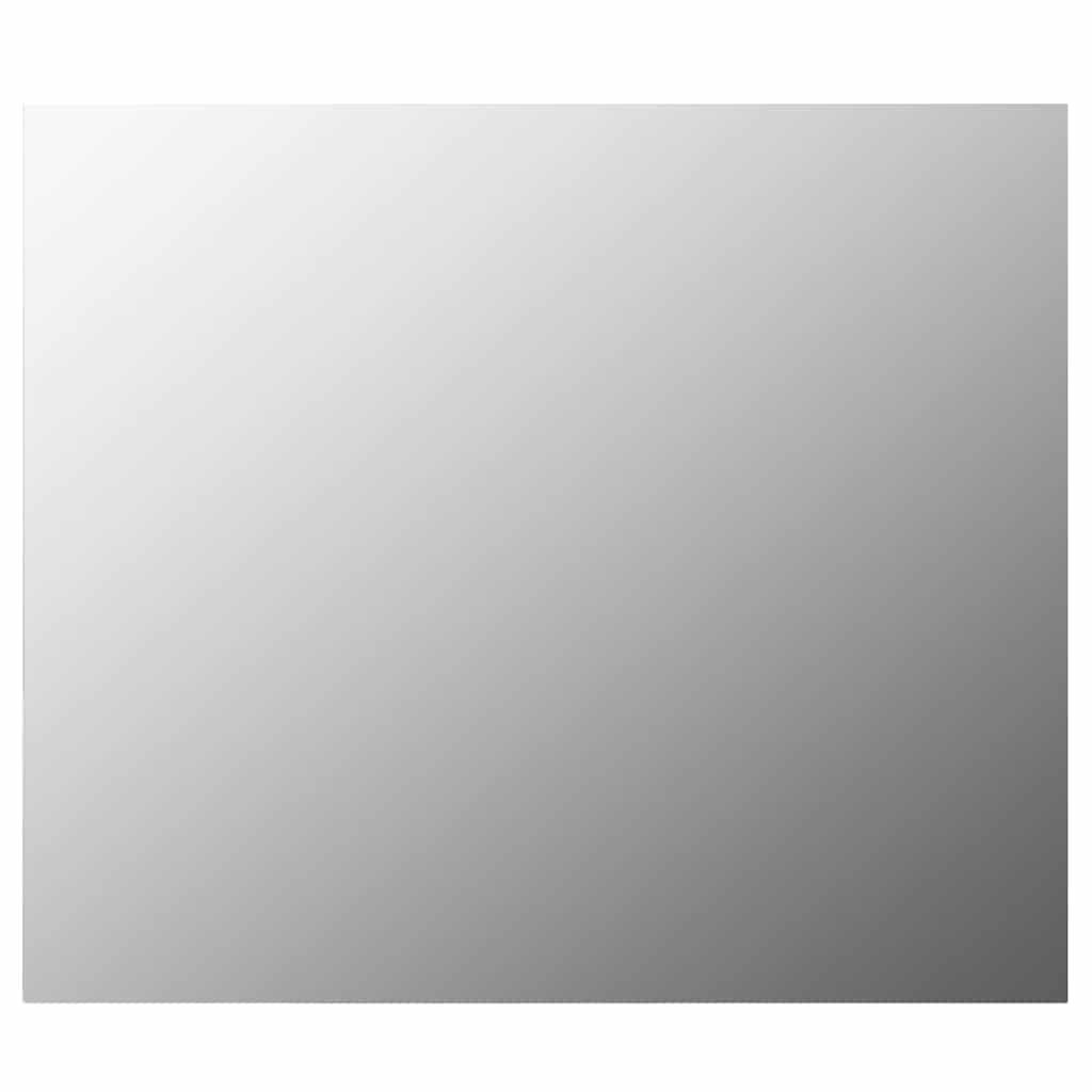 vidaXL Wall Mirror | Transparent | Glass, EVA | 70x50 cm | Decorative Inlays 1