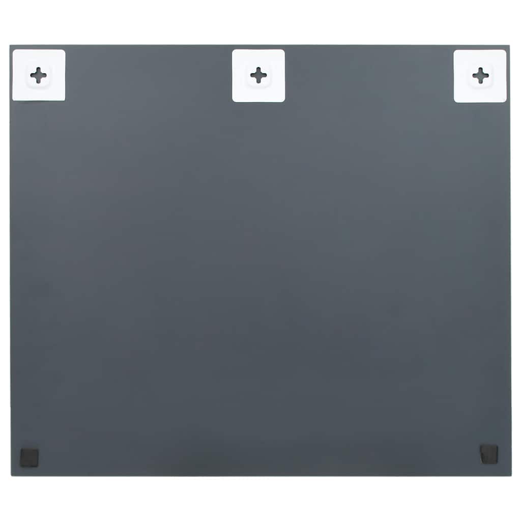 vidaXL Wall Mirror | Transparent | Glass, EVA | 70x50 cm | Decorative Inlays 4