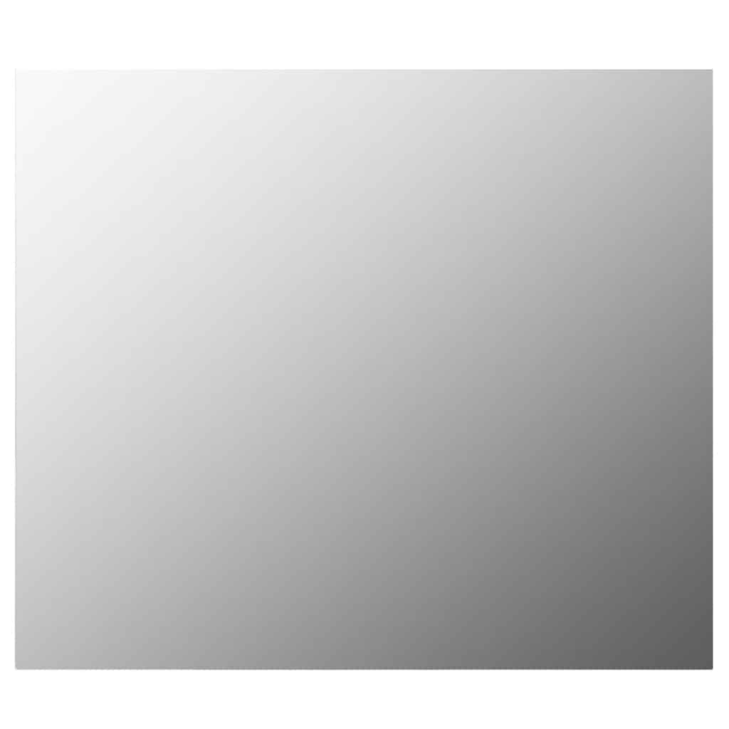 vidaXL Wall Mirror Glass Rectangle without LED