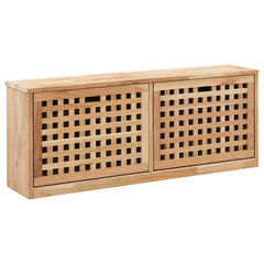 vidaXL Shoe Organiser | Natural | Solid walnut wood | Medium | Storage 1