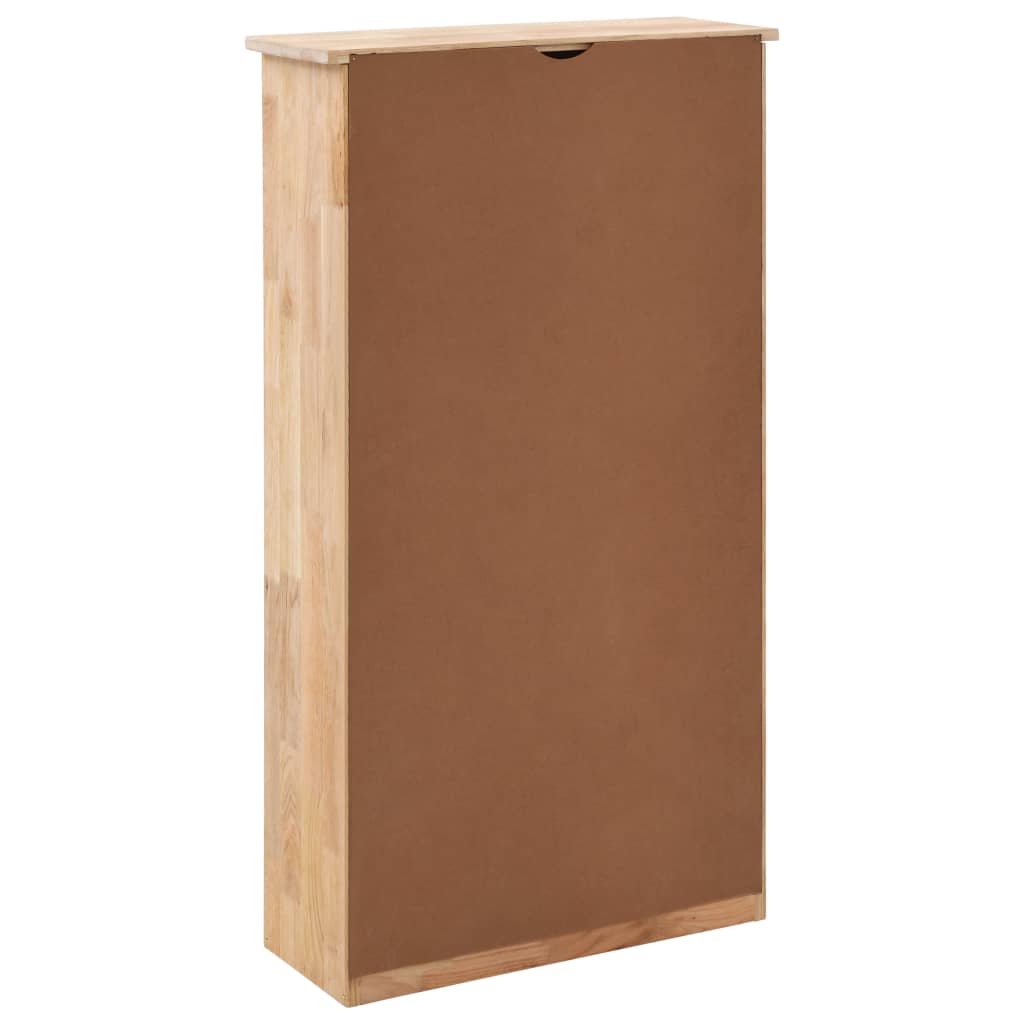 vidaXL Shoe Organiser | Natural | Solid walnut wood and plywood | Medium 4