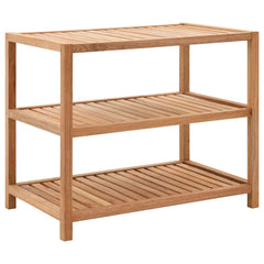247606 vidaXL Bathroom Shelf Solid Walnut Wood 65x40x55 cm 1