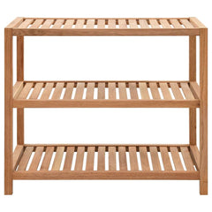 247606 vidaXL Bathroom Shelf Solid Walnut Wood 65x40x55 cm 2