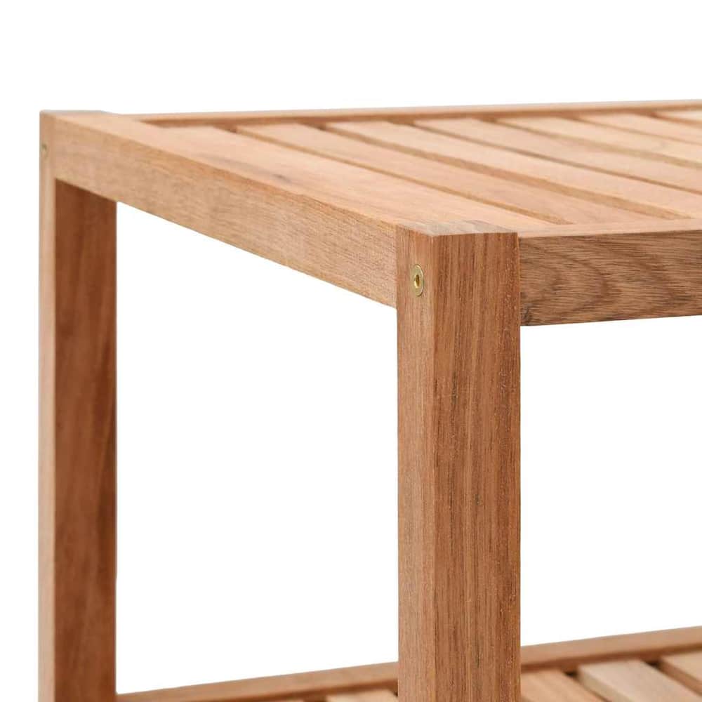 247606 vidaXL Bathroom Shelf Solid Walnut Wood 65x40x55 cm 4