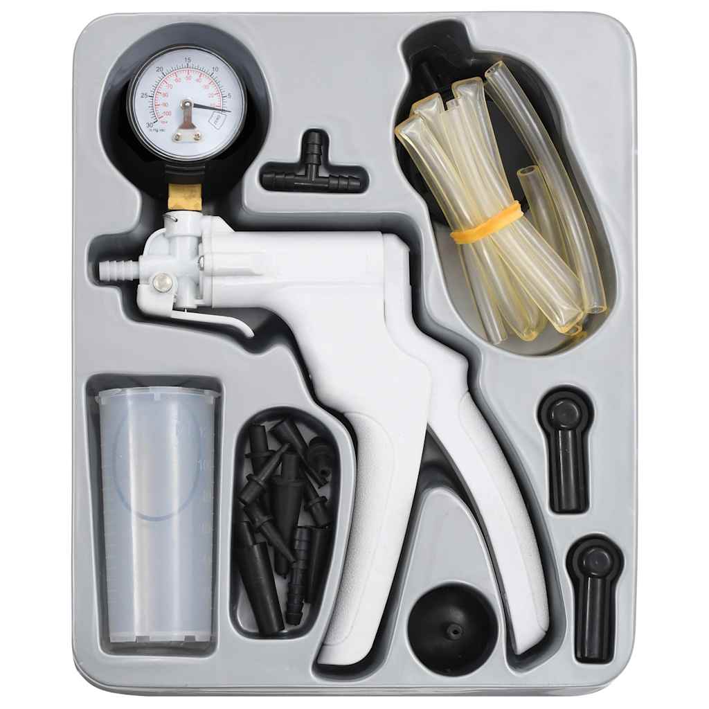vidaXL Brake Bleeder and Vacuum Pump Kit 2