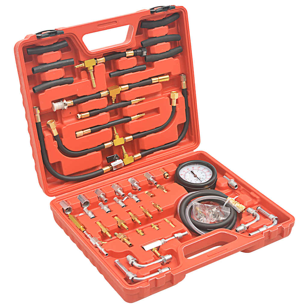 210571 vidaXL Fuel Injection Pressure Tester Kit 1