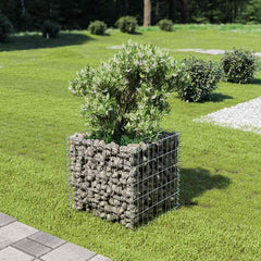 Gabion Raised Bed Galvanised Steel 50 cm
