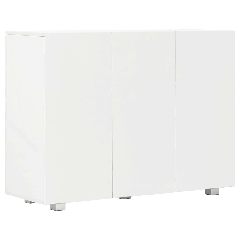 Sideboard High Gloss 107x35x80,5 cm White