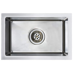 vidaXL Handmade Kitchen Sink Stainless Steel 2
