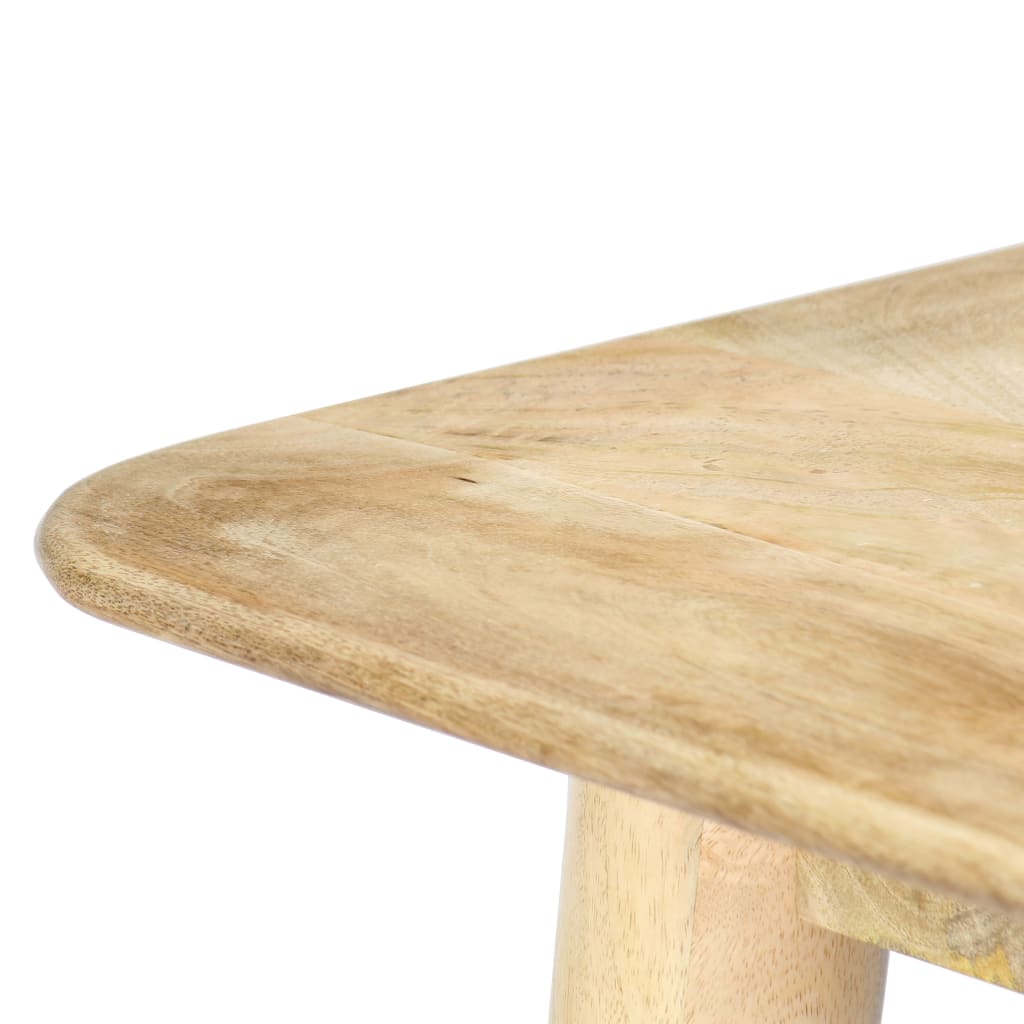 vidaXL Dining Table 180x90x76 cm Solid Mango Wood 5