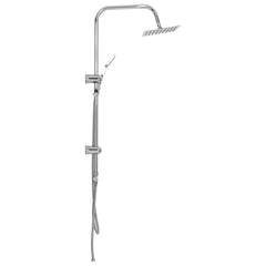 Shower System 47 x 20 x 95 cm Stainless Steel Silver Square