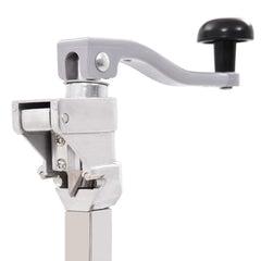 50958 vidaXL Canned Food Can Opener Silver 70 cm Aluminum and Stainless Steel 4