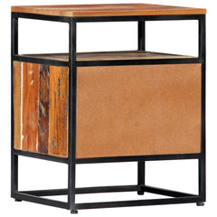 vidaXL Bedside Cabinet | Multicolour | Solid reclaimed wood | Small 3