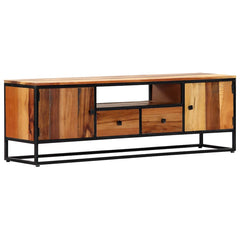 282726 vidaXL TV Cabinet 120x30x40 cm Solid Reclaimed Wood and Steel 3