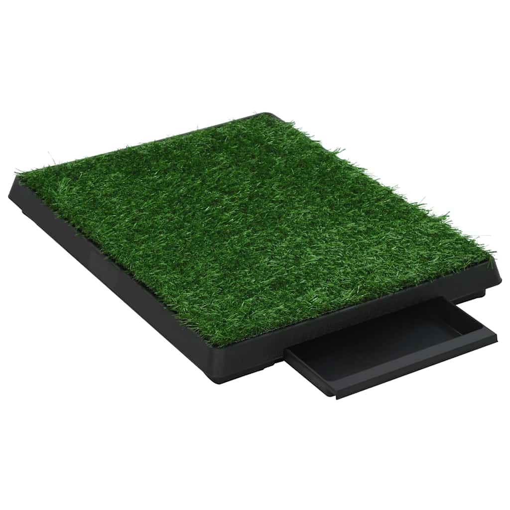 vidaXL Pet Toilet | Green and Black 4