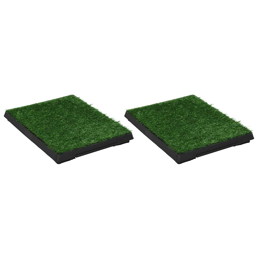 vidaXL Pet Toilet | Green and Black 2