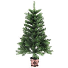 vidaXL Christmas Tree | Green | Polyethylene (PE) | 90 cm | Durable 1