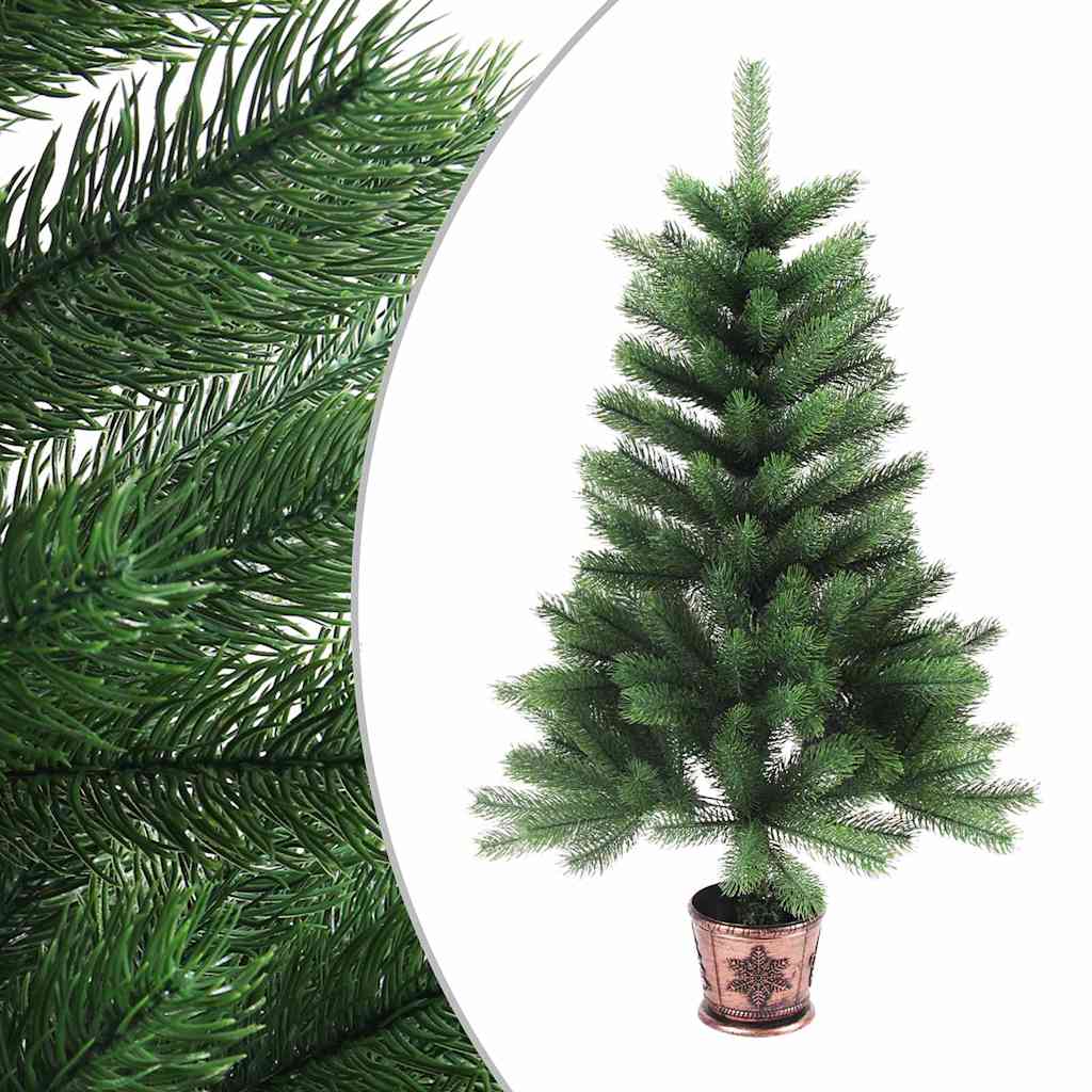vidaXL Christmas Tree | Green | Polyethylene (PE) | 90 cm | Durable 2