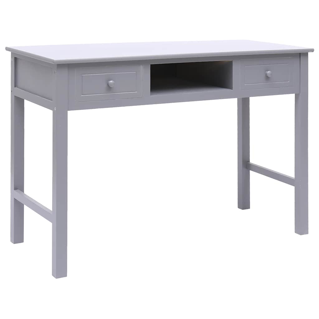Writing Desk 110x45x76 cm Wood Grey