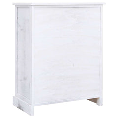 284180 vidaXL Drawer Cabinet White 60x30x75 cm Wood 4
