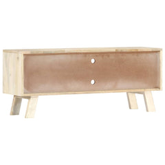 vidaXL TV Cabinet 110x30x44 cm Solid Mango Wood 5