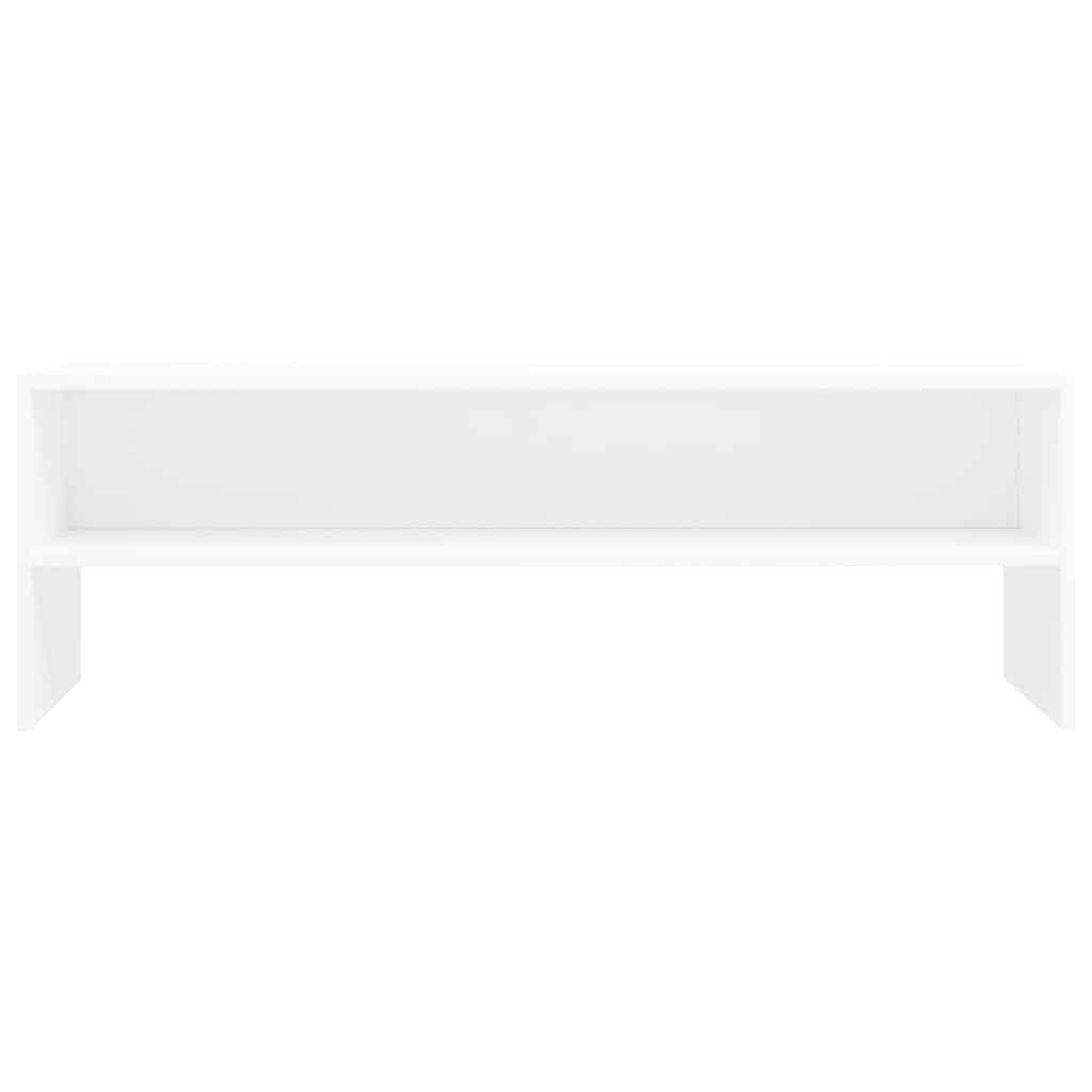 vidaXL TV Cabinet | White | Engineered Wood | Medium | TV Cabinet | Rectangular 4