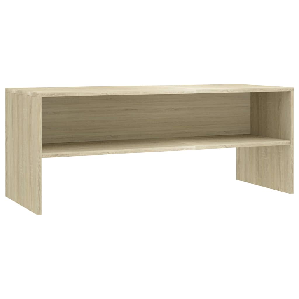 vidaXL TV Cabinet | Sonoma oak | Engineered wood | Medium | TV Cabinet 2