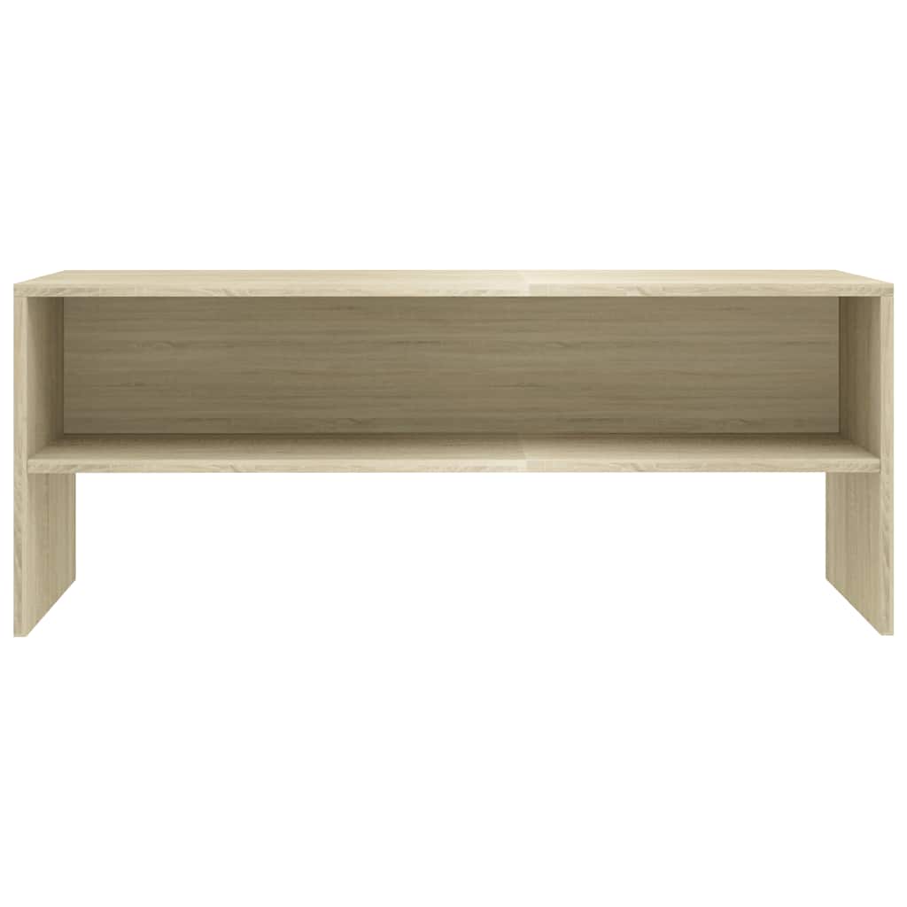 vidaXL TV Cabinet | Sonoma oak | Engineered wood | Medium | TV Cabinet 4