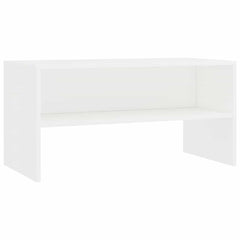 vidaXL TV Cabinet | White | Engineered wood | Compact | TV Cabinet | Rectangular 2