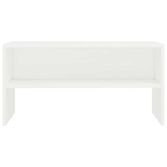 vidaXL TV Cabinet | White | Engineered wood | Compact | TV Cabinet | Rectangular 4
