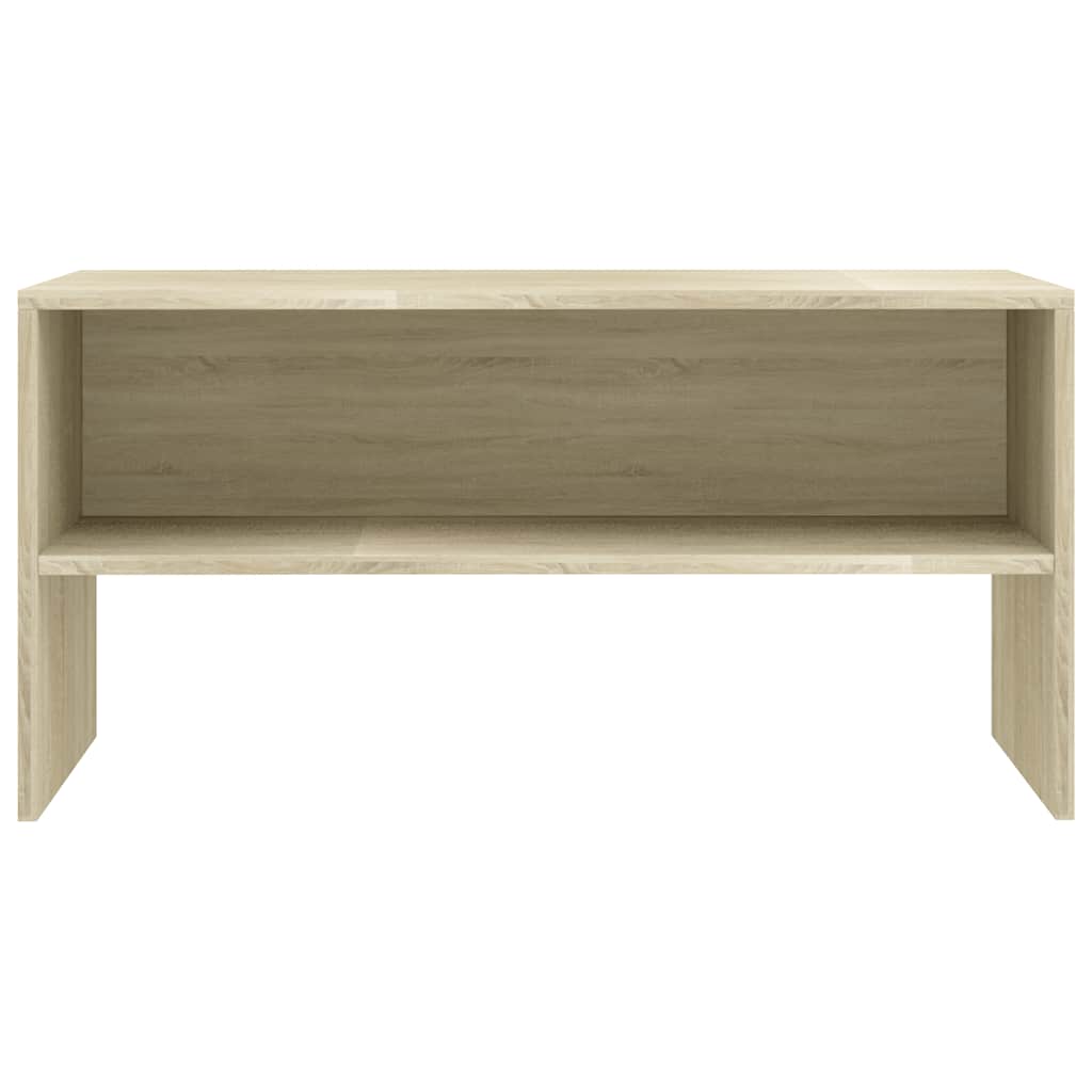 vidaXL TV Cabinet | Sonoma Oak | Engineered Wood | Compact | TV Cabinet 4