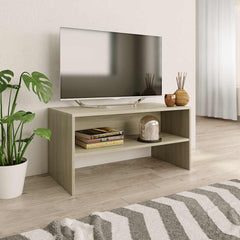 vidaXL TV Cabinet | Sonoma Oak | Engineered Wood | Compact | TV Cabinet 1