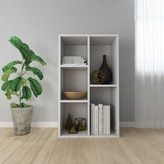 vidaXL Book Cabinet | White | Engineered wood | Medium | Book Cabinet 3