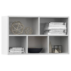 vidaXL Book Cabinet | White | Engineered wood | Medium | Book Cabinet 6