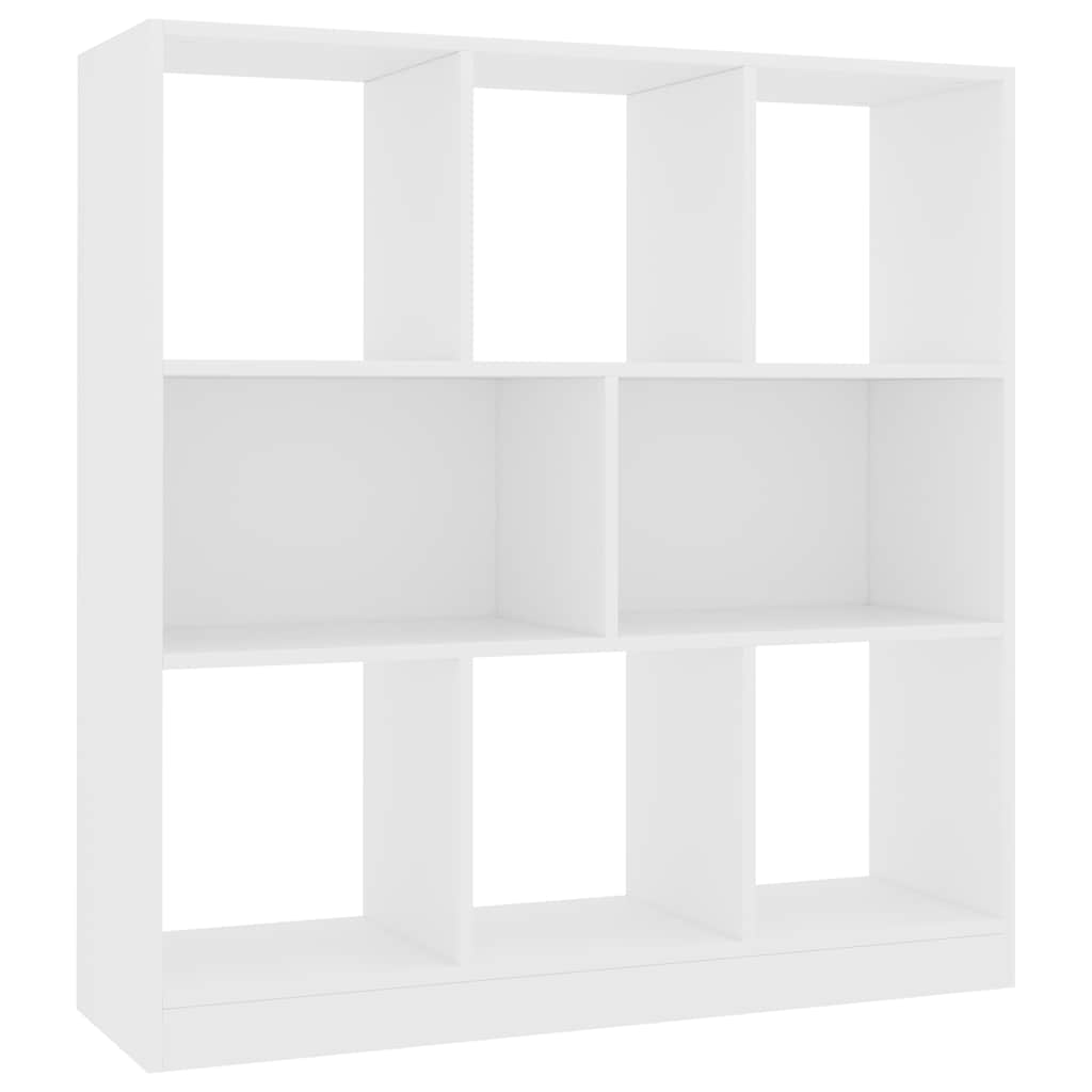 Book Cabinet 97,5x29,5x100 cm Engineered Wood White