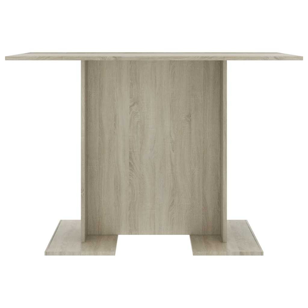 800246 vidaXL Dining Table Sonoma Oak 110x60x75 cm Engineered Wood 3