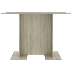 800246 vidaXL Dining Table Sonoma Oak 110x60x75 cm Engineered Wood 3