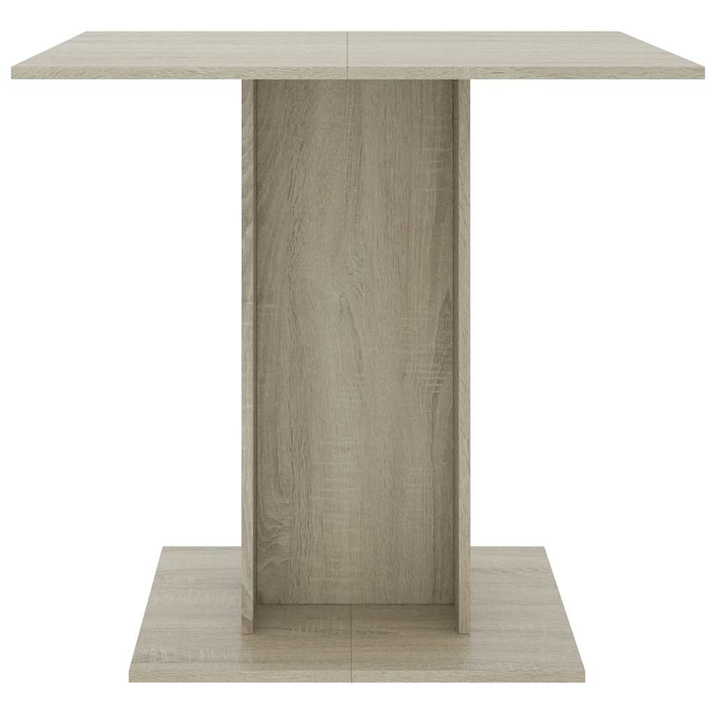 vidaXL Dining Table | Sonoma oak | Engineered wood | Medium | Durable 3