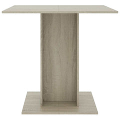 vidaXL Dining Table | Sonoma oak | Engineered wood | Medium | Durable 3