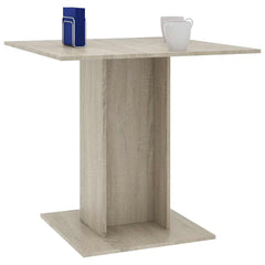 vidaXL Dining Table | Sonoma oak | Engineered wood | Medium | Durable 5