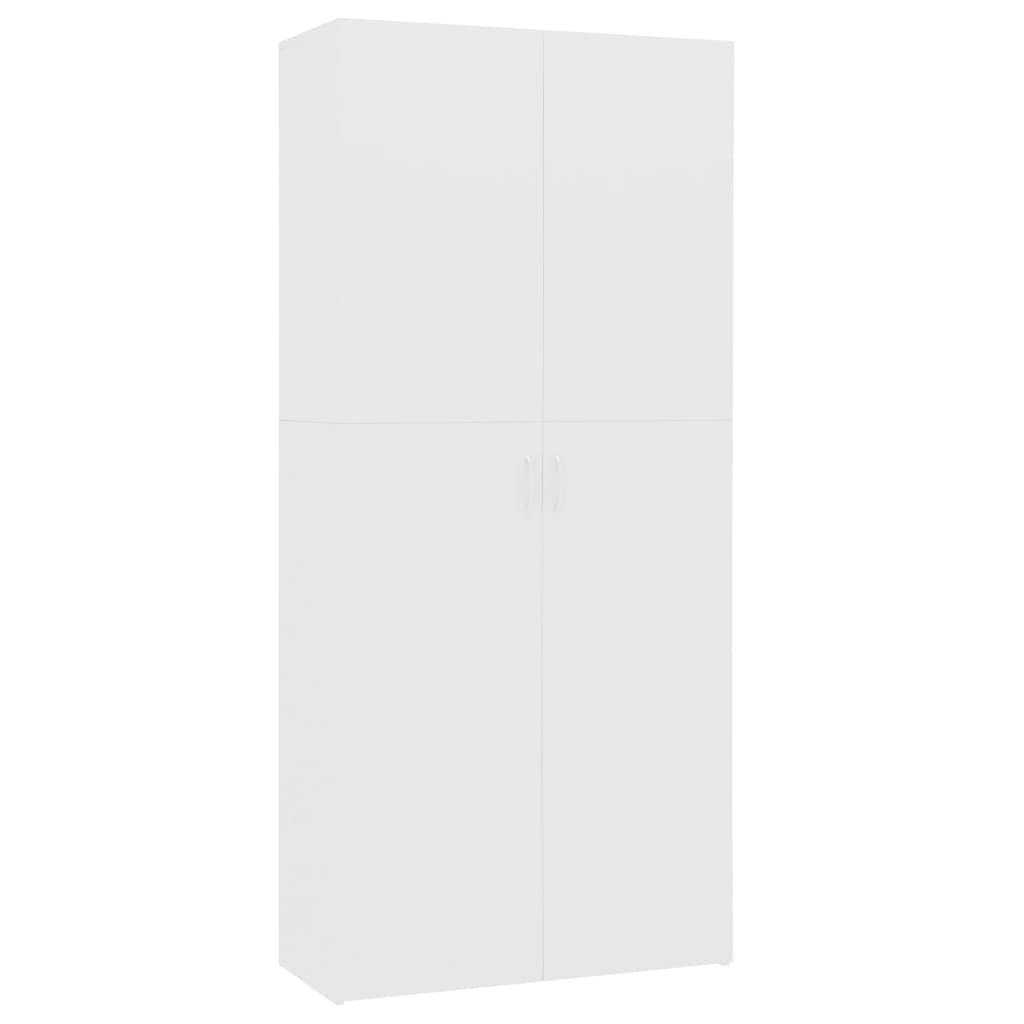 vidaXL Shoe Cabinet | White | Engineered wood | Large | Shoe Cabinet 2