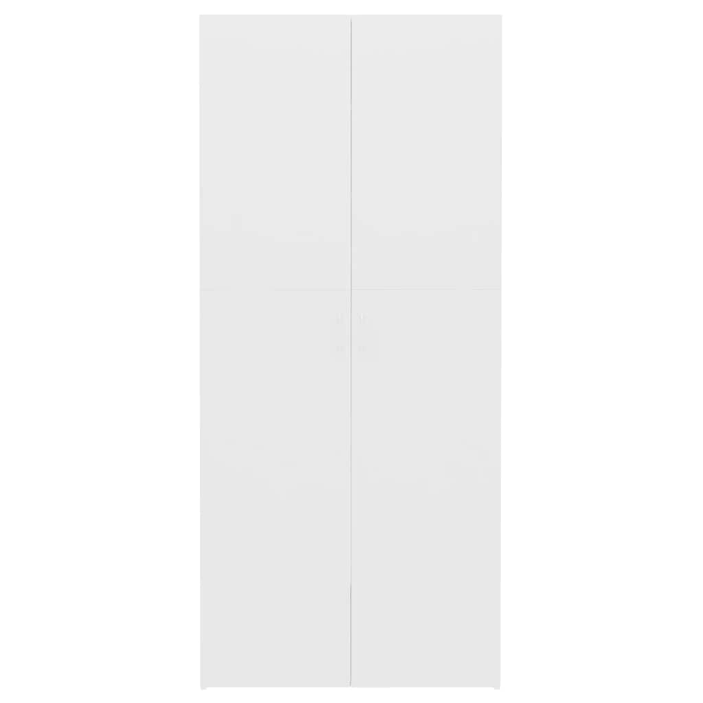 vidaXL Shoe Cabinet | White | Engineered wood | Large | Shoe Cabinet 4